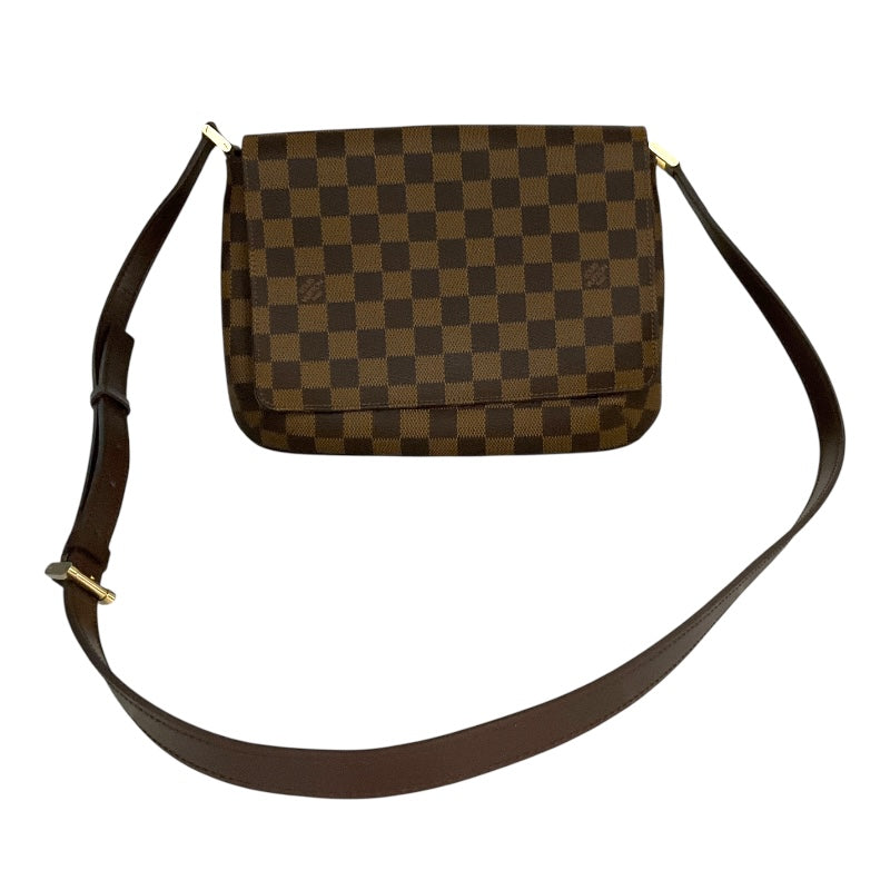 ルイ・ヴィトン LOUIS VUITTON ﾐｭｾﾞｯﾄ･ﾀﾝｺﾞ ﾛﾝｸﾞ N51301 ブラウン PVCコーティングキャンバス ダミエキャンパス レディース ショルダーバッグ