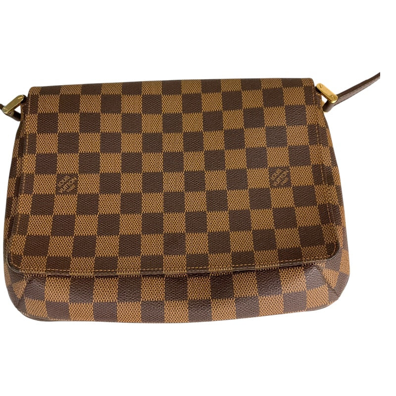 ルイ・ヴィトン LOUIS VUITTON ﾐｭｾﾞｯﾄ･ﾀﾝｺﾞ ﾛﾝｸﾞ N51301 ブラウン PVCコーティングキャンバス ダミエキャンパス レディース ショルダーバッグ