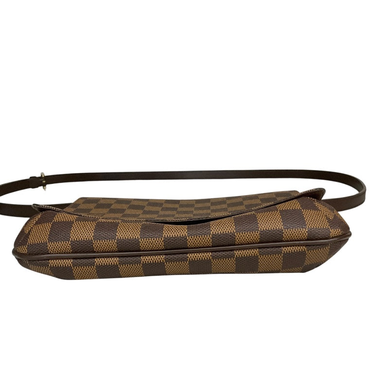 ルイ・ヴィトン LOUIS VUITTON ﾐｭｾﾞｯﾄ･ﾀﾝｺﾞ ﾛﾝｸﾞ N51301 ブラウン PVCコーティングキャンバス ダミエキャンパス レディース ショルダーバッグ
