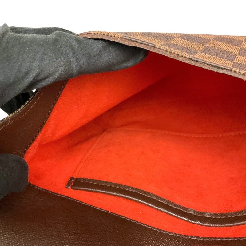ルイ・ヴィトン LOUIS VUITTON ﾐｭｾﾞｯﾄ･ﾀﾝｺﾞ ﾛﾝｸﾞ N51301 ブラウン PVCコーティングキャンバス ダミエキャンパス レディース ショルダーバッグ