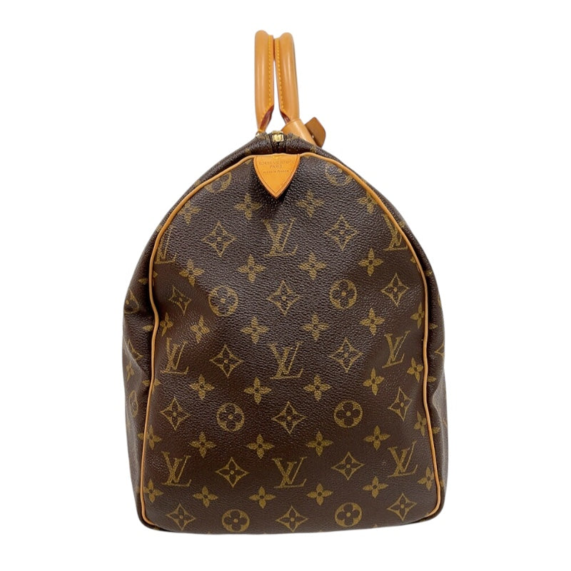 ルイ・ヴィトン LOUIS VUITTON キーポル50 M41426 ブラウン　ゴールド金具 モノグラム レディース ボストンバッグ