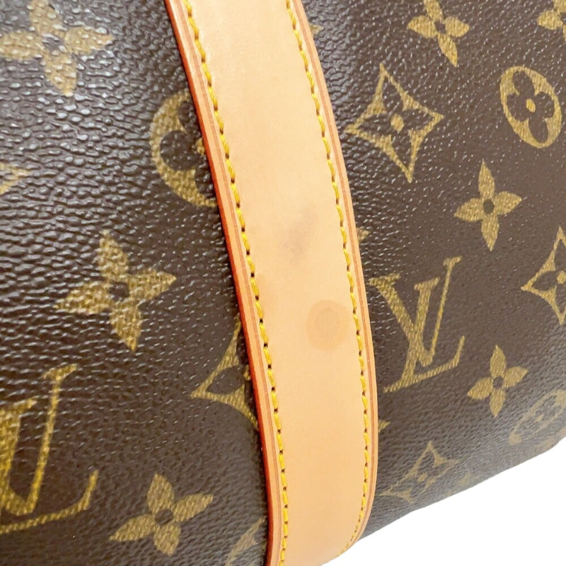 ルイ・ヴィトン LOUIS VUITTON キーポル50 M41426 ブラウン　ゴールド金具 モノグラム レディース ボストンバッグ