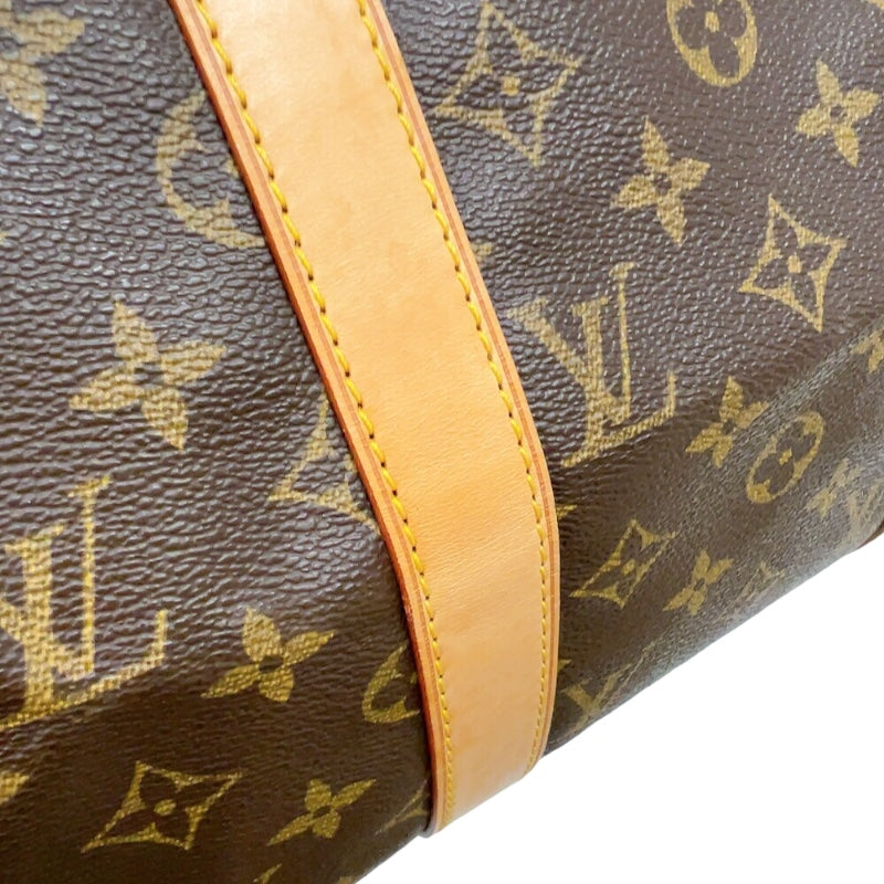 ルイ・ヴィトン LOUIS VUITTON キーポル50 M41426 ブラウン　ゴールド金具 モノグラム レディース ボストンバッグ