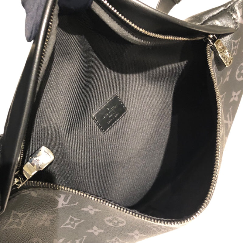 ルイ・ヴィトン LOUIS VUITTON ディスカバリー・バムバッグ M44336 ブラック モノグラム・エクリプス メンズ ボディバッグ