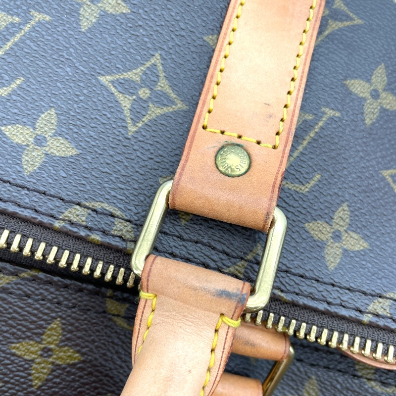 ルイ・ヴィトン LOUIS VUITTON キーポル・バンドリエール55 M41414 ブラウン モノグラム・キャンバス メンズ ボストンバッグ