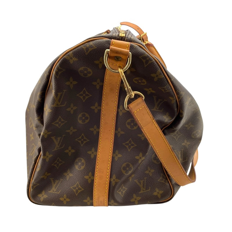 ルイ・ヴィトン LOUIS VUITTON キーポル・バンドリエール55 M41414 ブラウン モノグラム・キャンバス メンズ ボストンバッグ