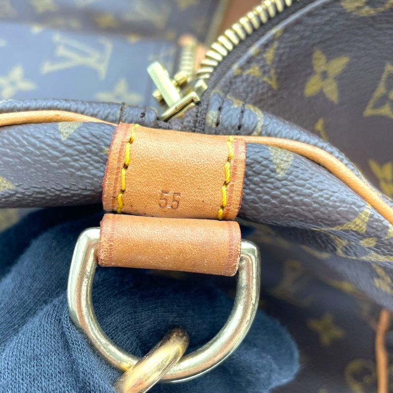 ルイ・ヴィトン LOUIS VUITTON キーポル・バンドリエール55 M41414 ブラウン モノグラム・キャンバス メンズ ボストンバッグ