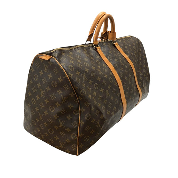 ルイ・ヴィトン LOUIS VUITTON キーポル60 M41422 ブラウン モノグラムキャンバス ユニセックス ボストンバッグ