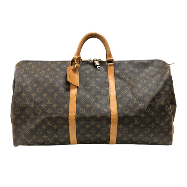 ルイ・ヴィトン LOUIS VUITTON キーポル60 M41422 ブラウン モノグラムキャンバス ユニセックス ボストンバッグ