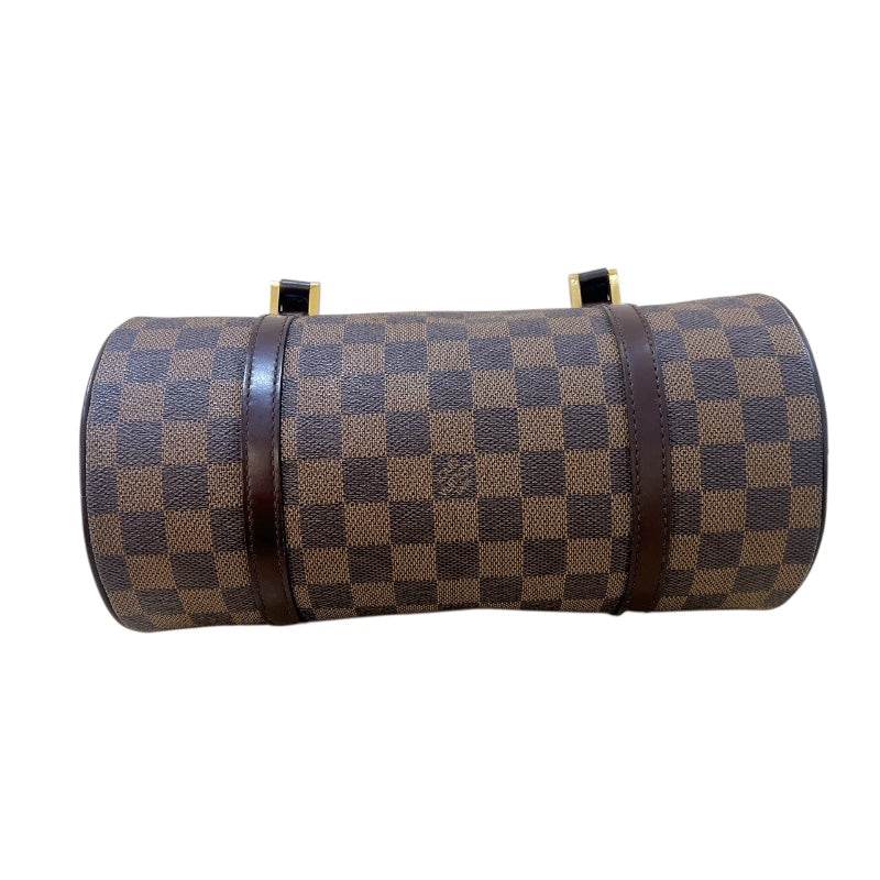 ルイ・ヴィトン LOUIS VUITTON パピヨンPM N51304 エベヌ　ゴールド金具 ダミエ レディース ハンドバッグ