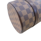 ルイ・ヴィトン LOUIS VUITTON パピヨンPM N51304 エベヌ　ゴールド金具 ダミエ レディース ハンドバッグ