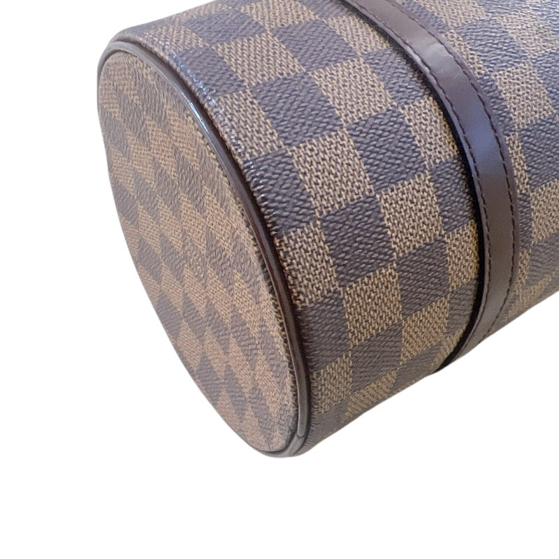 ルイ・ヴィトン LOUIS VUITTON パピヨンPM N51304 エベヌ　ゴールド金具 ダミエ レディース ハンドバッグ