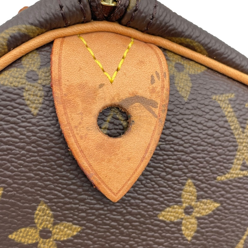 ルイ・ヴィトン LOUIS VUITTON スピーディ30 M41108 ブラウン モノグラム レディース ハンドバッグ