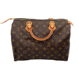 ルイ・ヴィトン LOUIS VUITTON スピーディ30 M41108 ブラウン モノグラム レディース ハンドバッグ