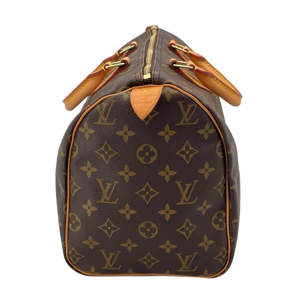 ルイ・ヴィトン LOUIS VUITTON スピーディ30 M41108 ブラウン モノグラム レディース ハンドバッグ