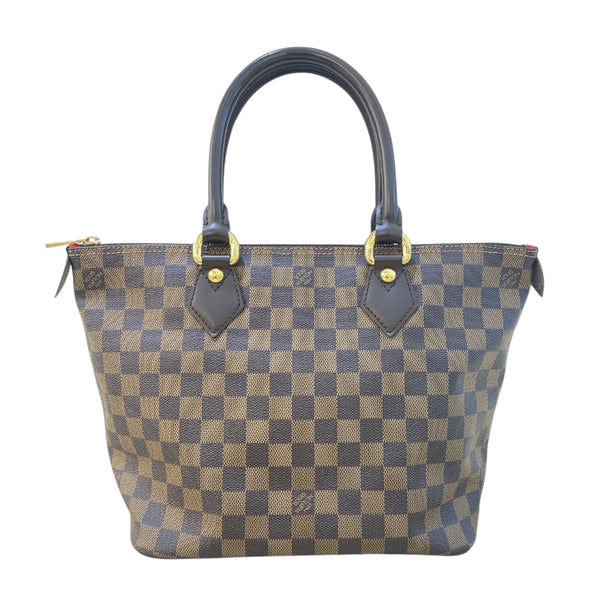ルイ・ヴィトン LOUIS VUITTON サレヤPM N51183 ブラウン/ゴールド金具 ダミエ レディース トートバッグ