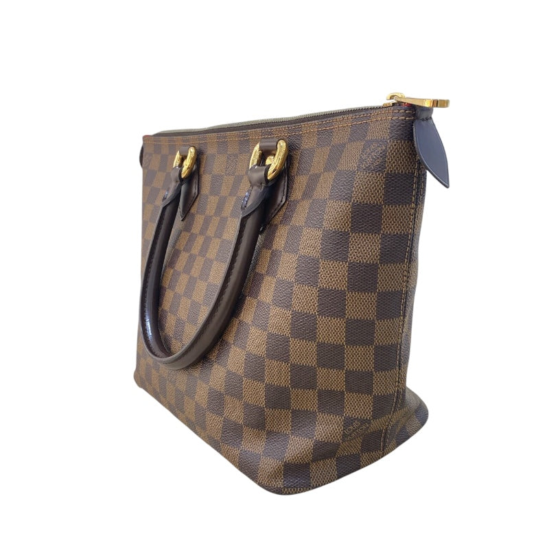 ルイ・ヴィトン LOUIS VUITTON サレヤPM N51183 ブラウン/ゴールド金具 ダミエ レディース トートバッグ