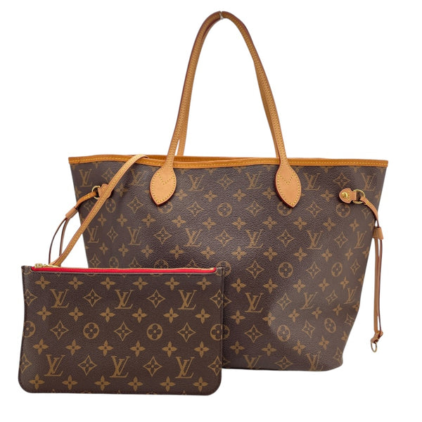 ルイ・ヴィトン LOUIS VUITTON ネヴァーフル MM M41177 ブラウン モノグラムキャンバス レディース トートバッグ