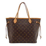 ルイ・ヴィトン LOUIS VUITTON ネヴァーフル MM M41177 ブラウン モノグラムキャンバス レディース トートバッグ