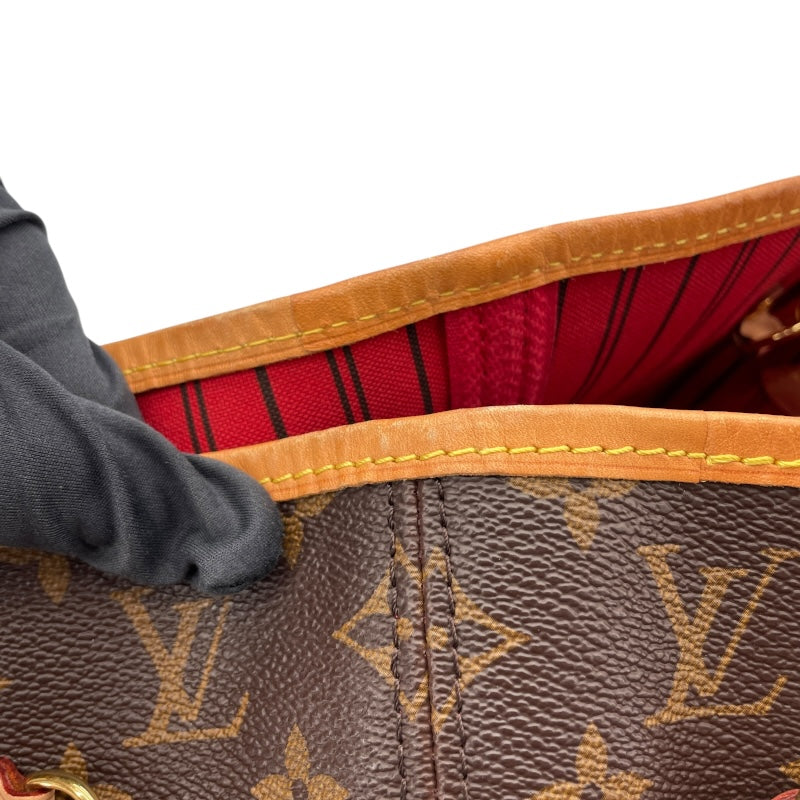ルイ・ヴィトン LOUIS VUITTON ネヴァーフル MM M41177 ブラウン モノグラムキャンバス レディース トートバッグ