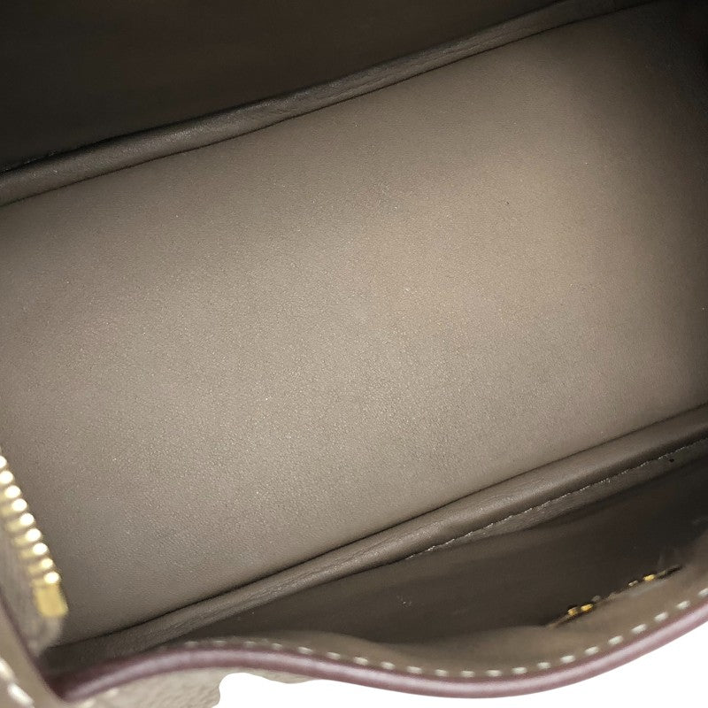 エルメス HERMES リンディミニ W刻印　(2024年製) エトゥープ ゴールド金具 トリヨンクレマンス レディース ショルダーバッグ