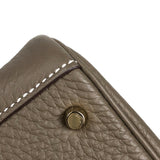 エルメス HERMES リンディミニ W刻印　(2024年製) エトゥープ ゴールド金具 トリヨンクレマンス レディース ショルダーバッグ