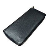 ルイ・ヴィトン LOUIS VUITTON ジッピーウォレット・ヴェルティカル M30510 ブルーマリーヌ タイガレザー メンズ 長財布
