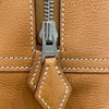 エルメス HERMES プリュム32 □H刻印 ナチュラル・シルバー金具 フィヨルド ユニセックス ハンドバッグ
