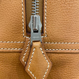エルメス HERMES プリュム32 □H刻印 ナチュラル・シルバー金具 フィヨルド ユニセックス ハンドバッグ