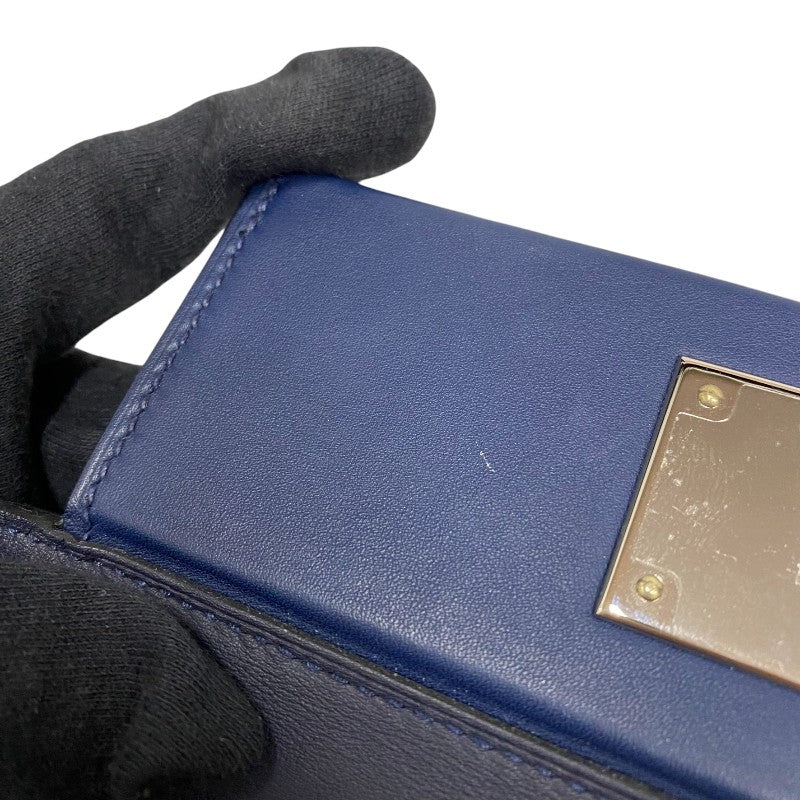 エルメス HERMES ヴァンキャトルミニ Z刻 ブルーニュイ シルバー金具 トリヨン/スイフト レディース ショルダーバッグ