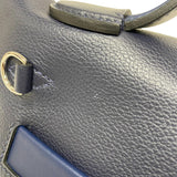 エルメス HERMES ヴァンキャトルミニ Z刻 ブルーニュイ シルバー金具 トリヨン/スイフト レディース ショルダーバッグ
