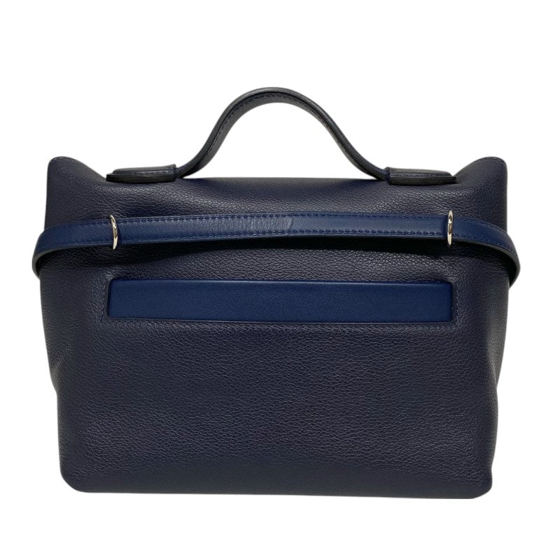 エルメス HERMES ヴァンキャトルミニ Z刻 ブルーニュイ シルバー金具 トリヨン/スイフト レディース ショルダーバッグ