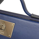 エルメス HERMES ヴァンキャトルミニ Z刻 ブルーニュイ シルバー金具 トリヨン/スイフト レディース ショルダーバッグ