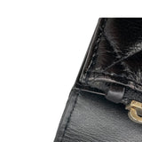 シャネル CHANEL マトラッセ パールチェーンクラッチ AP1839　30番台 ブラック GD金具  キャビアスキン レディース ショルダーバッグ
