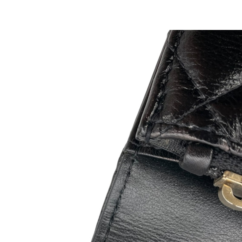 シャネル CHANEL マトラッセ パールチェーンクラッチ AP1839　30番台 ブラック GD金具  キャビアスキン レディース ショルダーバッグ