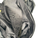 シャネル CHANEL チョコバートートバッグ A19989 7番台 ブラック SV金具 ラム レディース トートバッグ