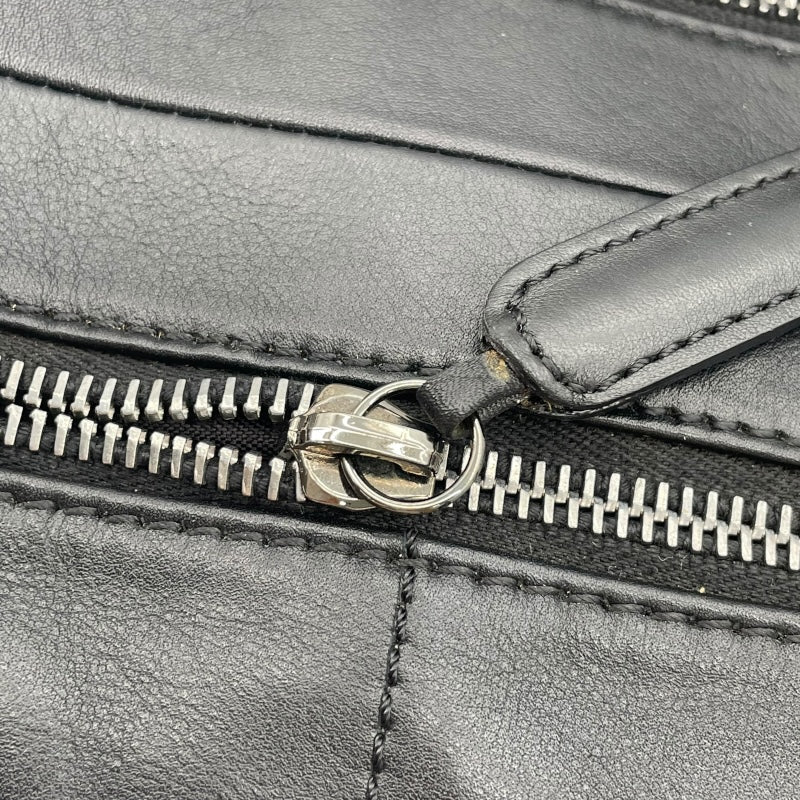 シャネル CHANEL チョコバートートバッグ A19989 7番台 ブラック SV金具 ラム レディース トートバッグ