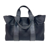 エルメス HERMES アカプルコPM ブラック ナイロン/レザー レディース ハンドバッグ