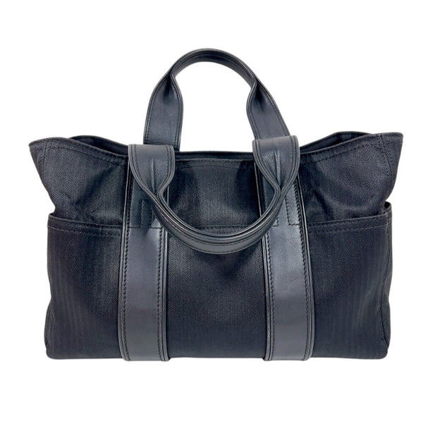 エルメス HERMES アカプルコPM ブラック ナイロン/レザー レディース ハンドバッグ