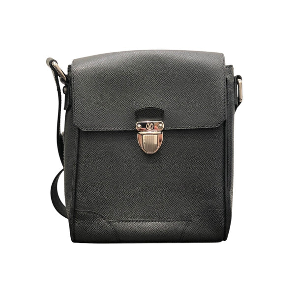 ルイ・ヴィトン LOUIS VUITTON ルカ M31192 ブラック タイガレザー メンズ ショルダーバッグ