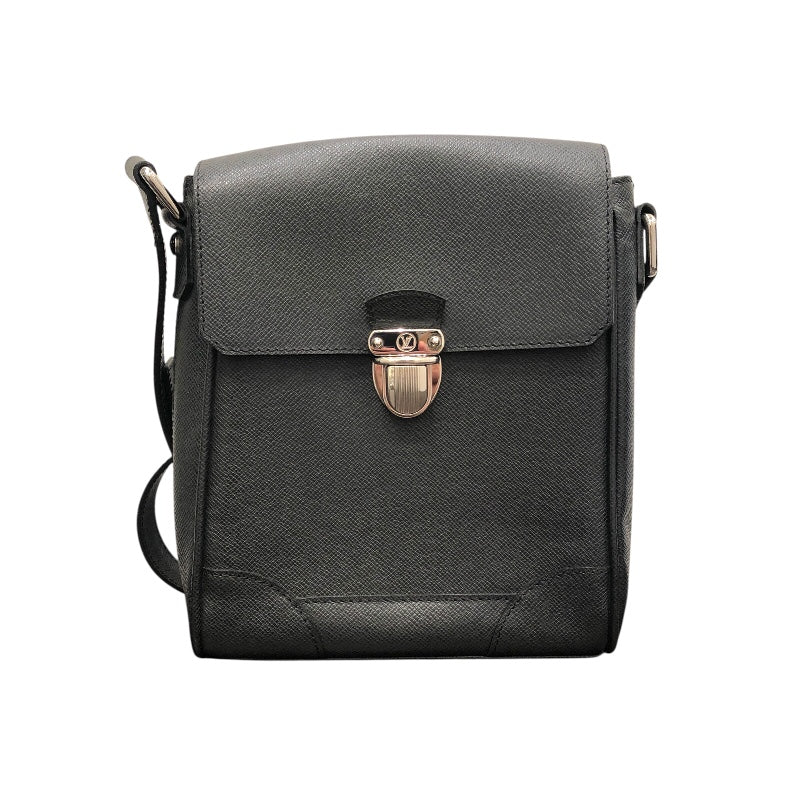 ルイ・ヴィトン LOUIS VUITTON ルカ M31192 ブラック タイガレザー メンズ ショルダーバッグ