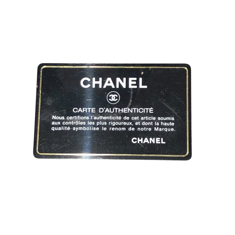 シャネル CHANEL パリビアリッツトートPM A30208 ブラック コーティングキャンバス レディース ハンドバッグ