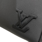 ルイ・ヴィトン LOUIS VUITTON キーポル・バンドリエール40 M57088 ブラック LVアエログラム メンズ ボストンバッグ