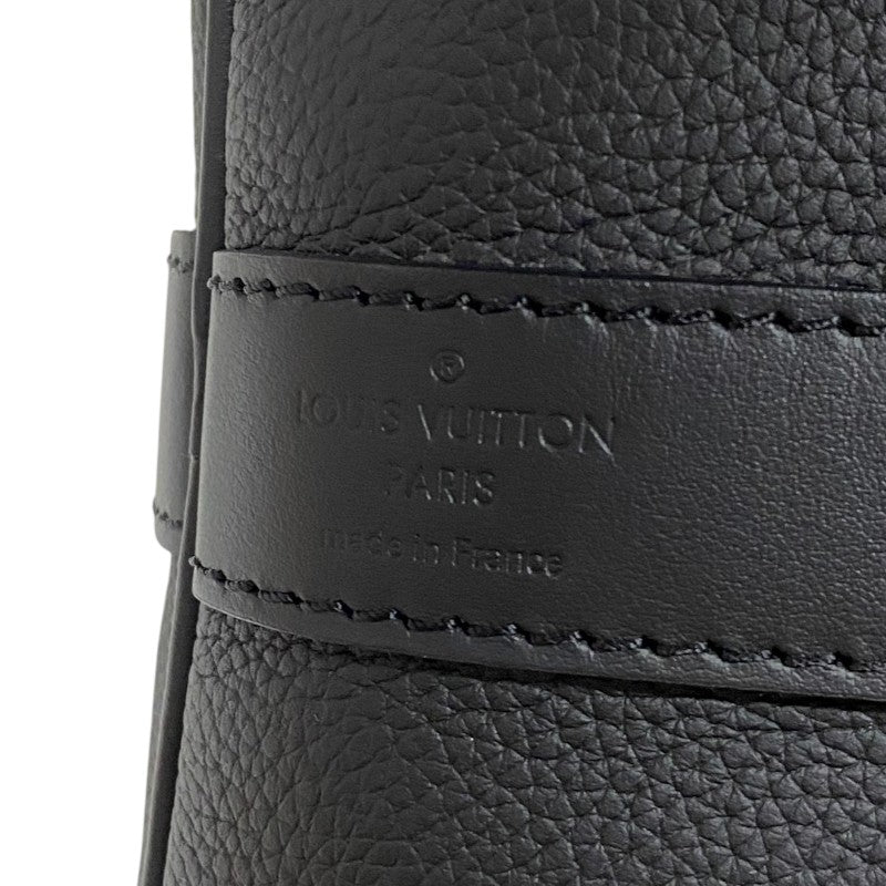 ルイ・ヴィトン LOUIS VUITTON キーポル・バンドリエール40 M57088 ブラック LVアエログラム メンズ ボストンバッグ