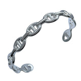 エルメス HERMES シェーヌダンクル アンシェネ ST バングル シルバー Ag925 ジュエリー