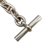 エルメス HERMES シェーヌダンクルブレスMM　14コマ シルバー Ag925 アクセサリー