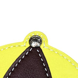 エルメス HERMES パドックポンプチャーム ライム・ゴールド・モカ バトラー ユニセックス チャーム