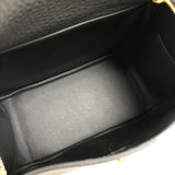 エルメス HERMES リンディミニ K刻印 ブラック ゴールド金具 トリヨンクレマンス レディース ショルダーバッグ