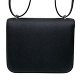 エルメス HERMES コンスタンンス3 ミニ W刻印　(2024年製) ブラック シルバー金具 ヴォーエプソン レディース ショルダーバッグ