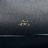 エルメス HERMES ポシェットケリー Ｗ刻 ブラック ゴールド金具 スイフト レディース ハンドバッグ